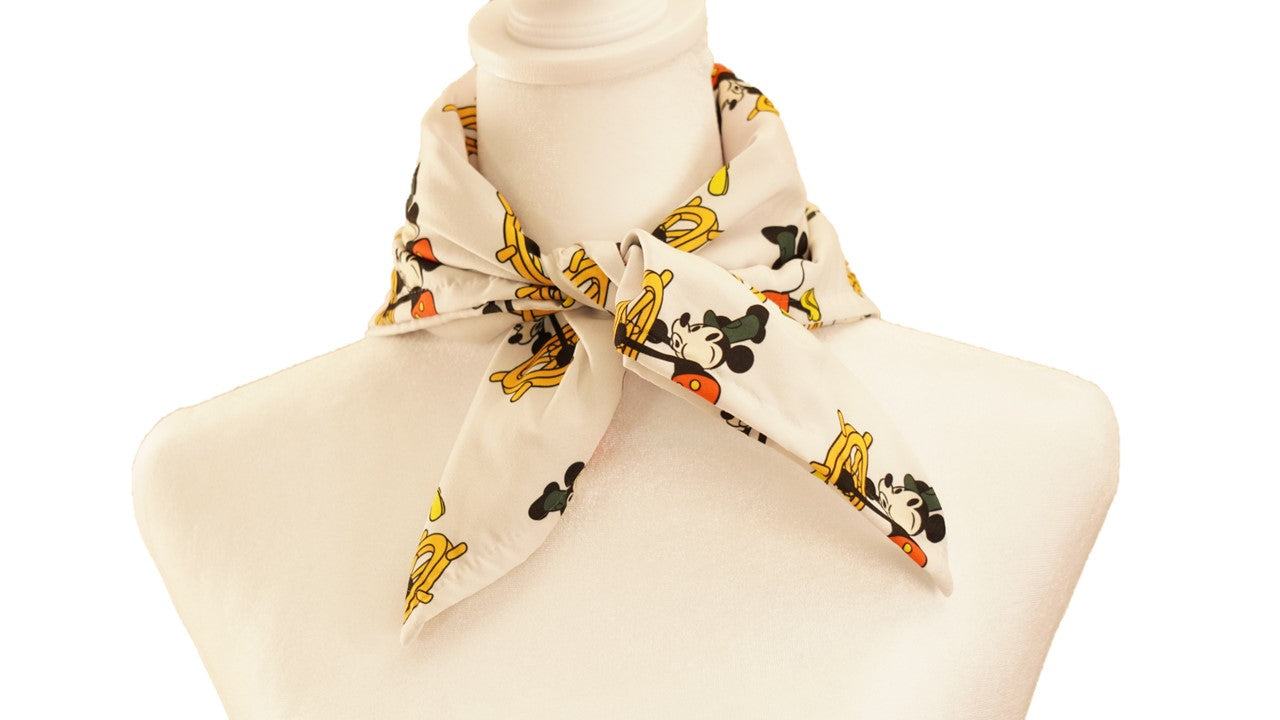 Steamboat Willie Cotton Scarf