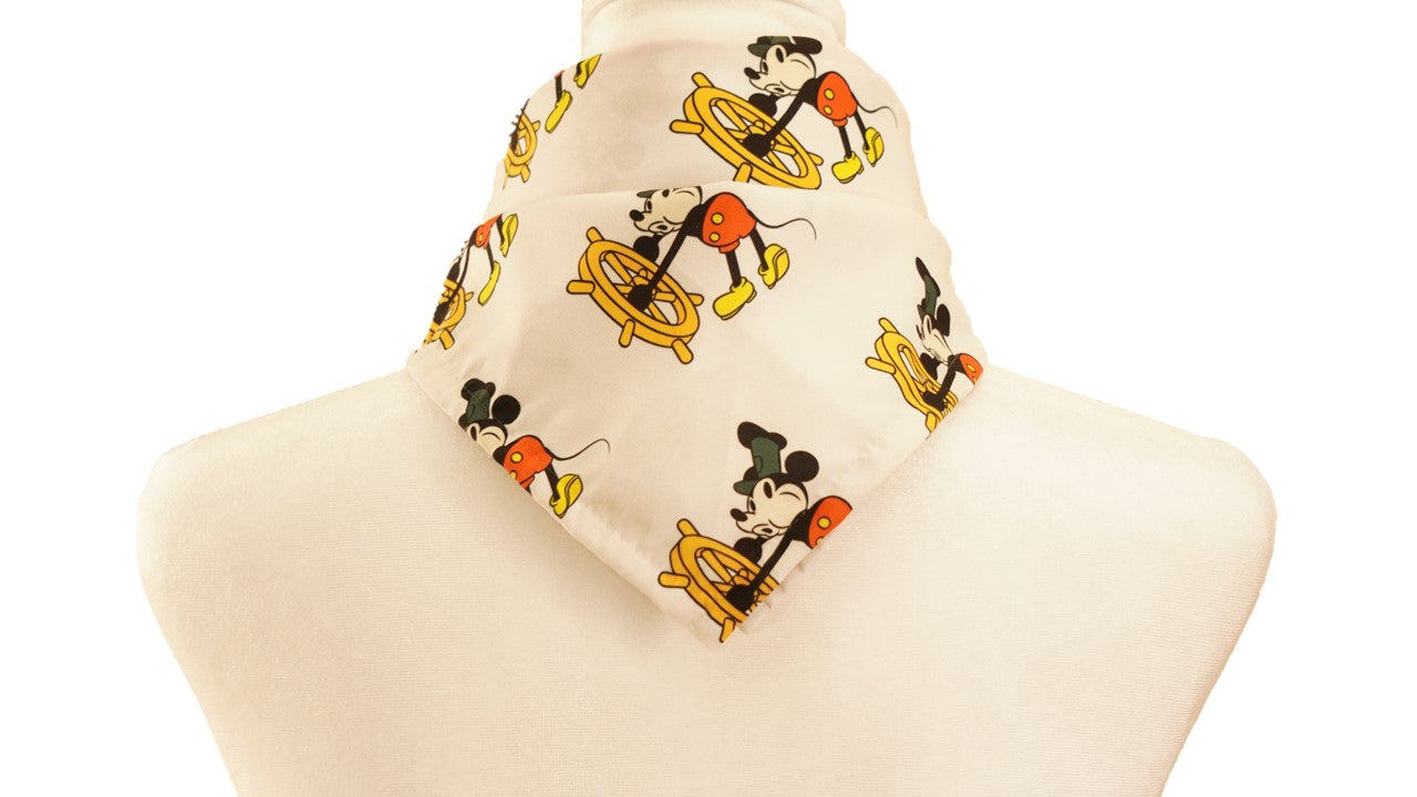 Steamboat Willie Cotton Scarf